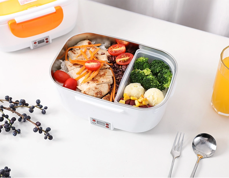 Hot Selling Home Use Stainless Steel Inner Material Electric Heated Lunch Box