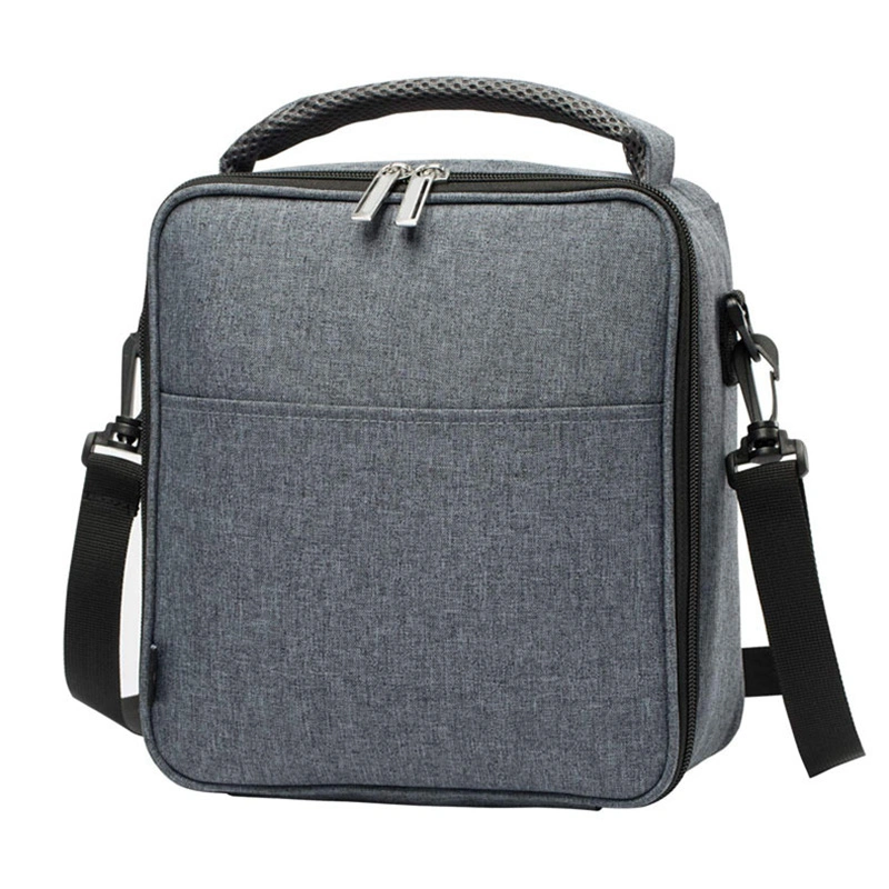 Insulated Lunch Box Leak-Proof Cooler Bag Dual Compartment Lunch Tote for Men Women Wine Bag