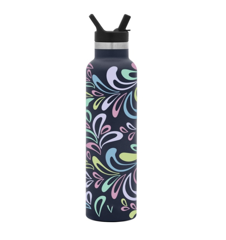 Best Vacuum Insulated Stainless Steel Water Bottle 500ml 25oz/750ml Insulated Water Sports Bottle