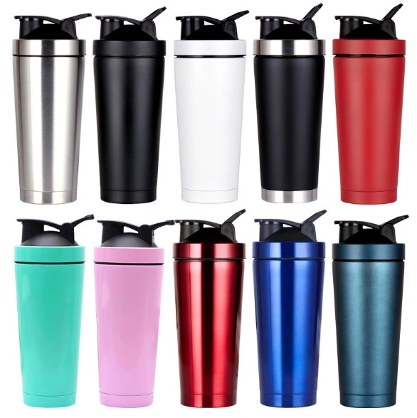 Wholesale Wide Mouth Insulated Stainless Steel Water Bottle Custom Logo Double Wall Sports Drink Bottle Vacuum Insulated Flask