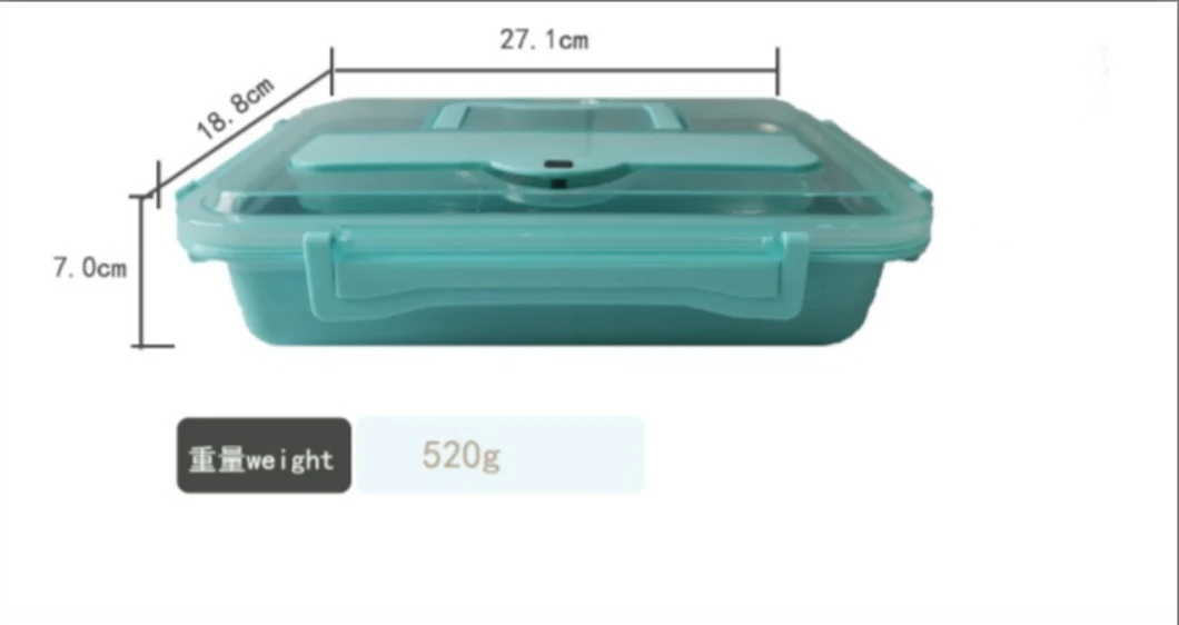 Wholesale Stainless Steel Divided Plate Measuring Trays Great for Camping Kids Lunch Every Day Food Serve