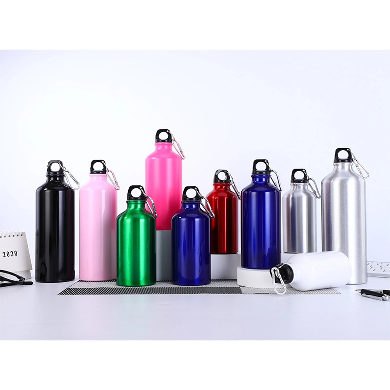 Eco-Friendly Stainless Steel Aluminum Sport Water Bottle with PP Cap for Student Camping