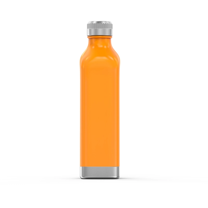 Sports Stainless Steel Square Cola Water Bottle Insulated Vacuum Flasks