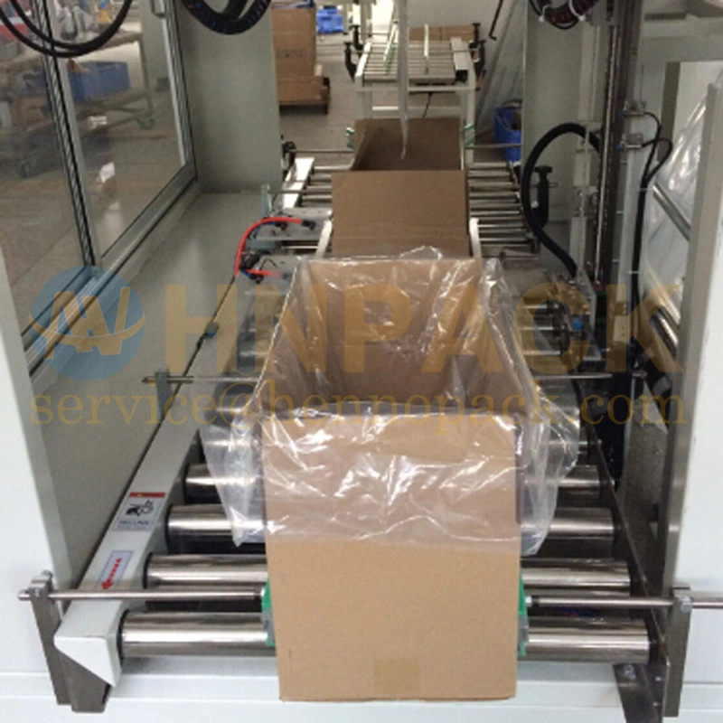 Tobacco Box Robotic Palletizing Production Line with 304 Stainless Steel Box Carton Case Polybag Inserting Packer