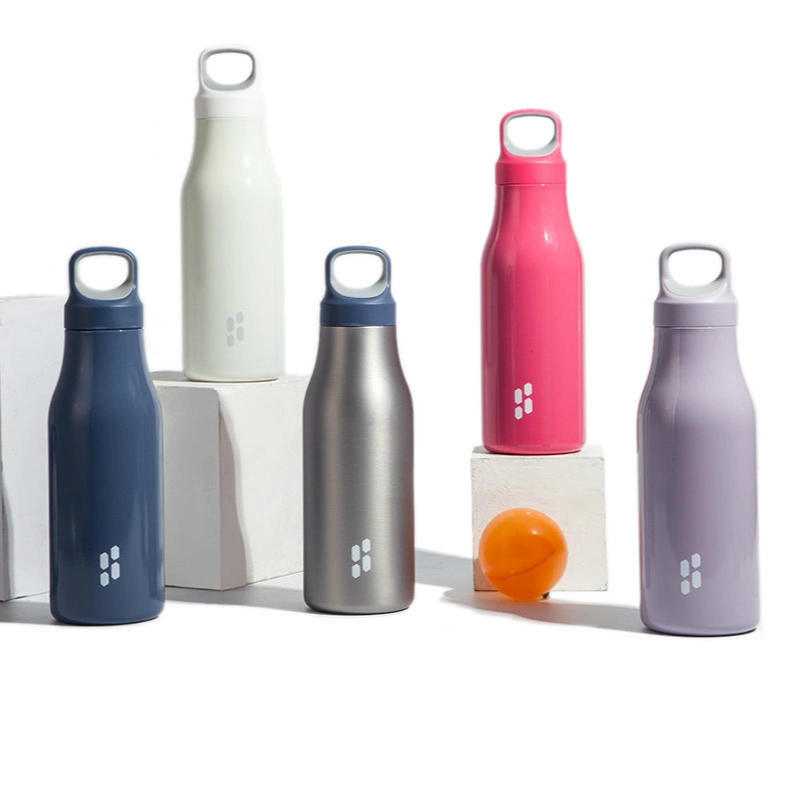 Simple Modern Summit Water Bottle Wooden Lid Stainless Steel Vacuum Insulated Flask
