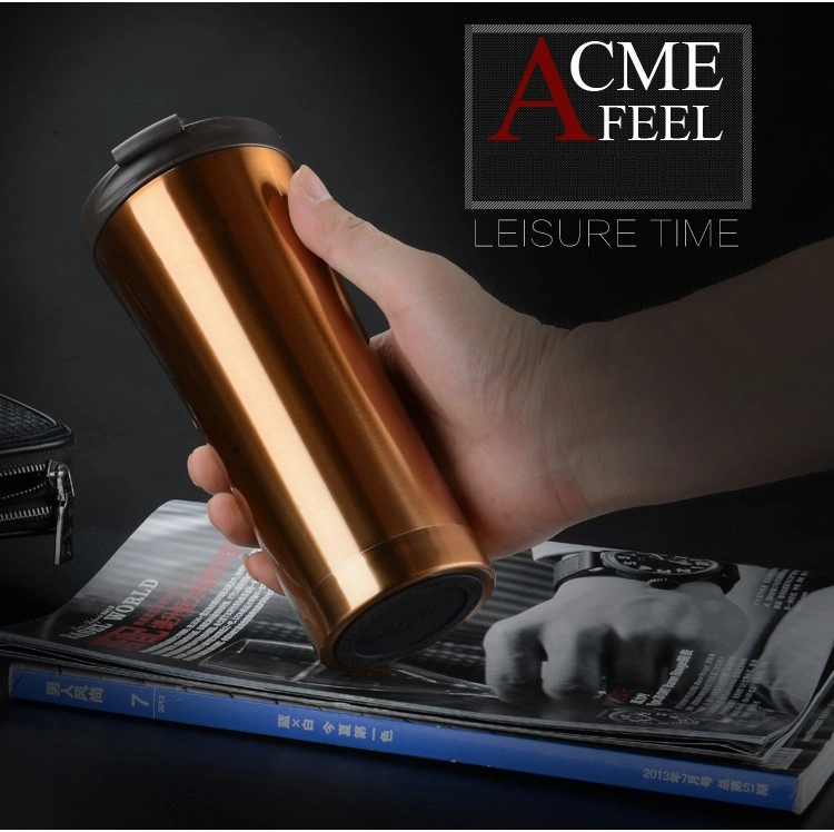 450ml Double Wall Stainless Steel Vacuum Water Bottle Coffee Car Outdoor Travel Mug