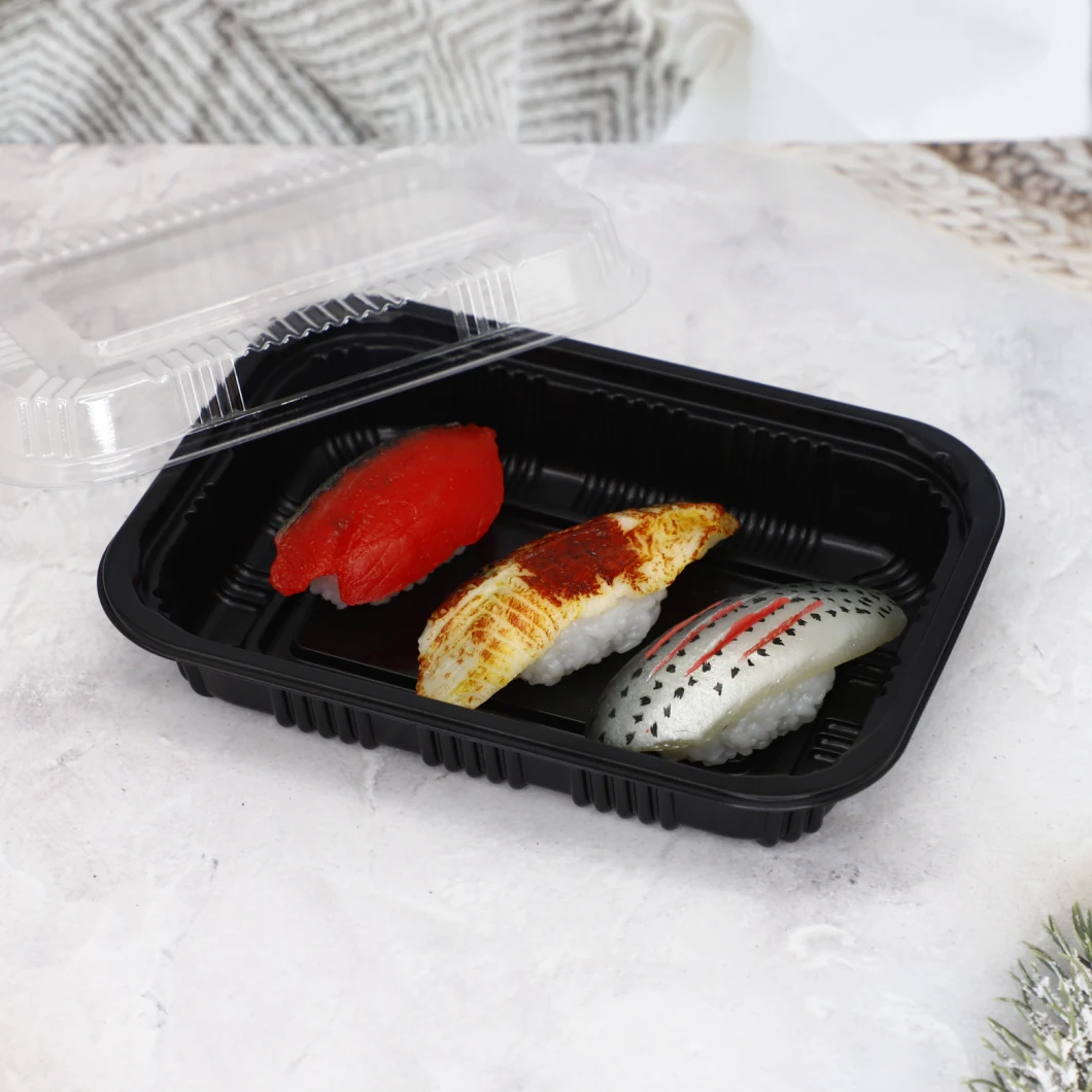 Plastic Fast Food Bento Box Takeaway Lunch Box Food Container