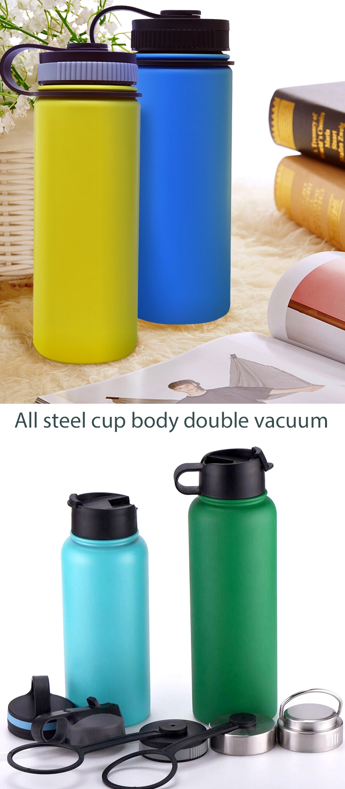 Popular 12oz Double Walled Vacuum Insulated Flask
