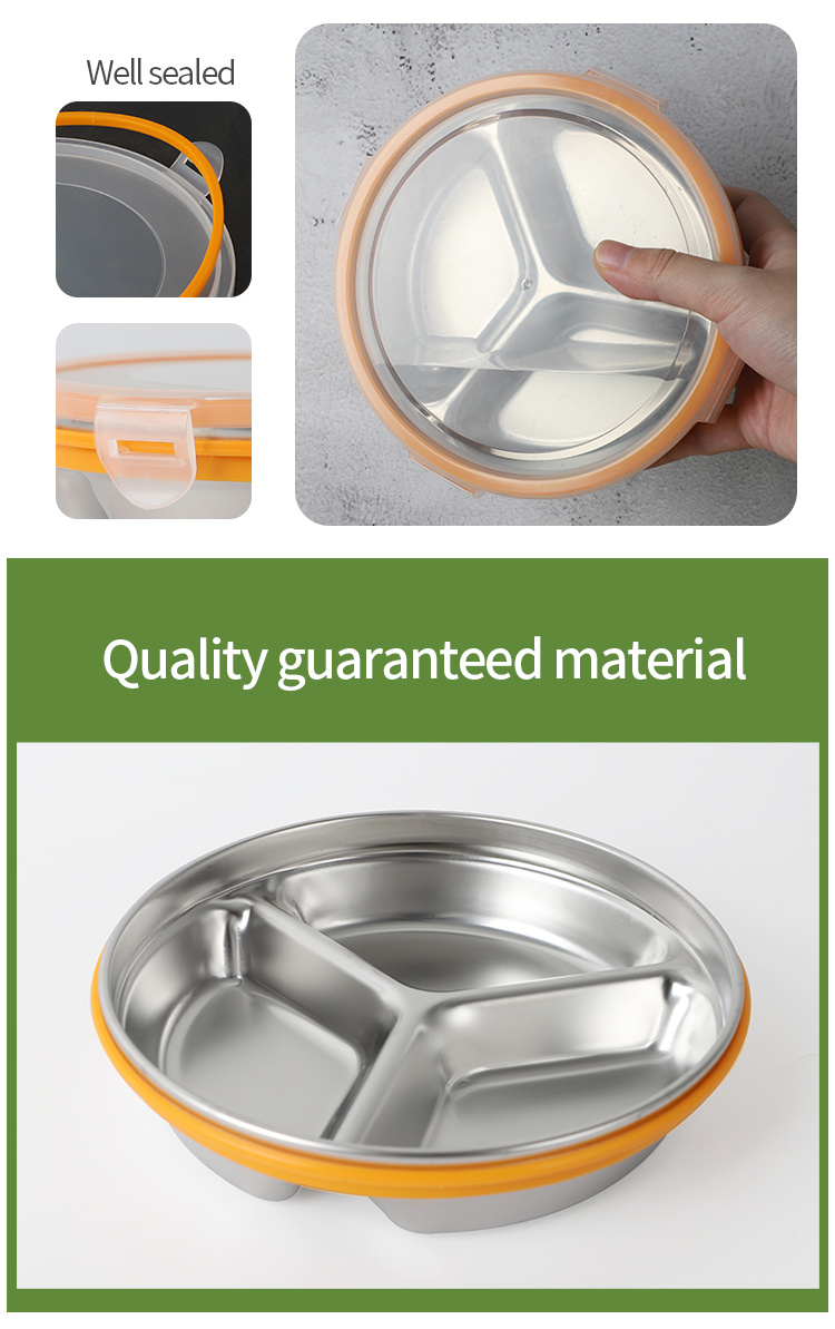 Leakproof Takeaway Food Container Stainless Steel Food Storage Container Baby Food Container Box