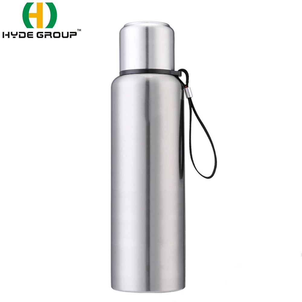 Portable Sports Travel Vacuum Insulated Double Wall Stainless Steel Water Bottle