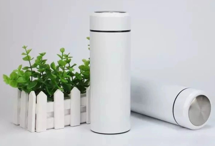 450 Ml Stainless Steel White Water Bottle for Sublimation Blank