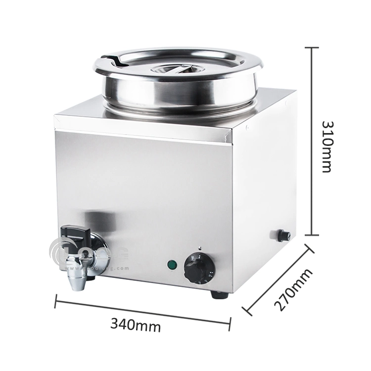 Food Grade Catering Kitchen Equipment Table Top Stainless Steel Food Warmer for Sale