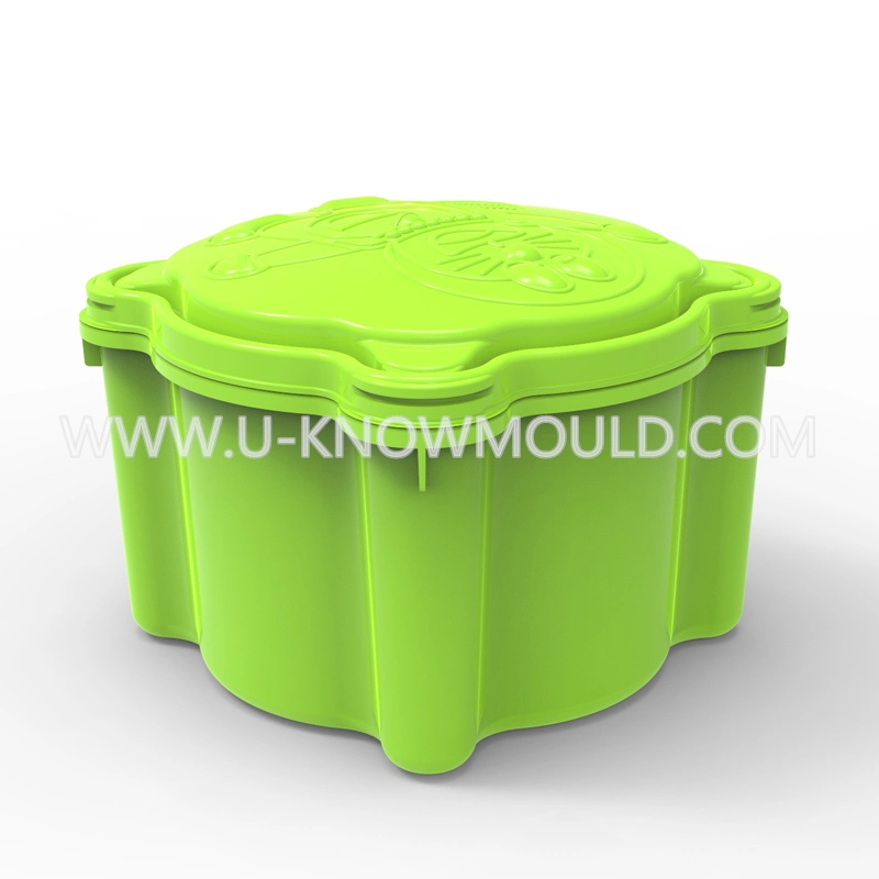 Household Products Plastic Injection Mould Thin Wall Food Container Mold