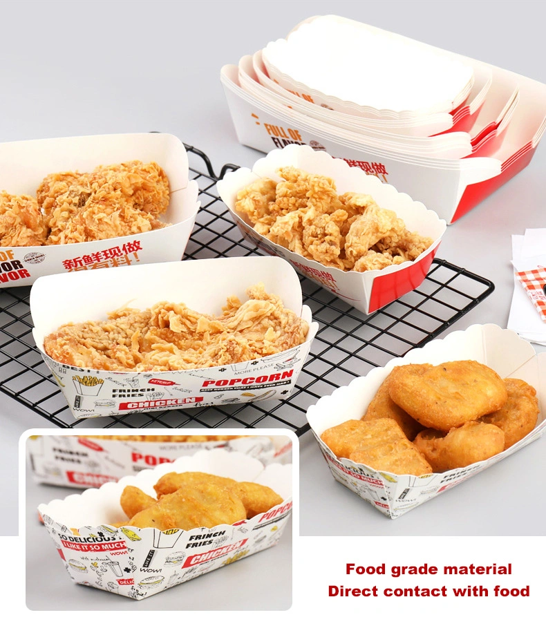 Food Boxes Takeaway Packaging Fried Chicken Sushi Takeaway Box Paper Takeaway Box
