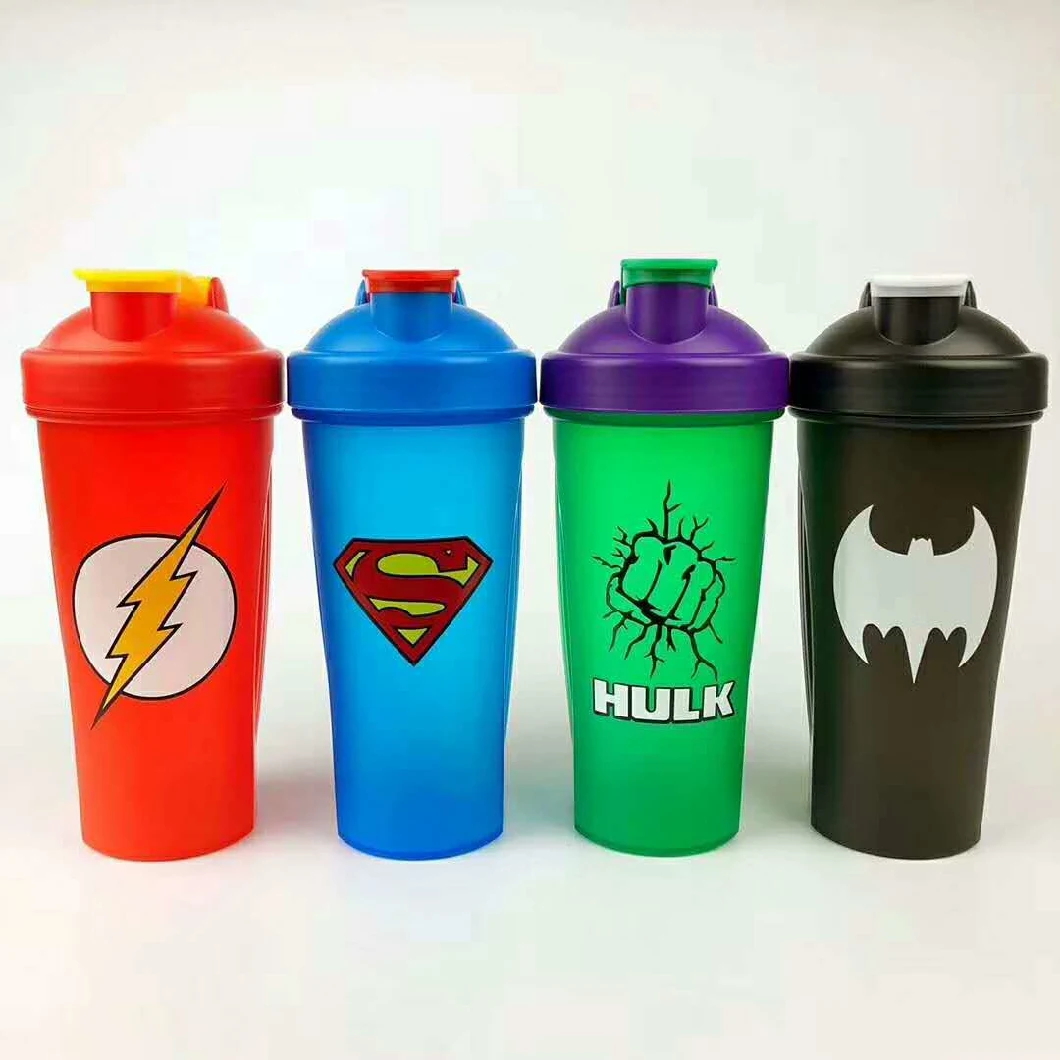 Promotional Gift BPA Free Plastic Cup Water Bottle Sport Shaker Bottle Gym Fitness Protein Custom Logo