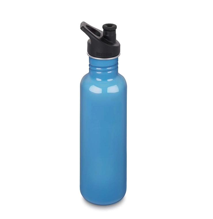 New Style Amazon Trending 750ml Single Wall Stainless Steel Water Bottle & Beer Bottle with Handle