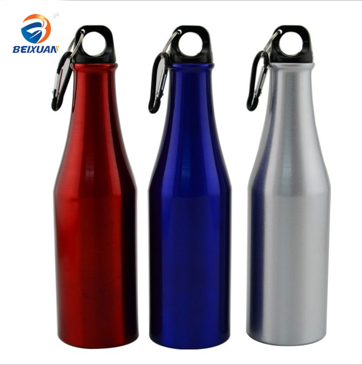 500ml Cola Shaped Stainless Steel Single Wall Water Bottle with PP Cap for Sport