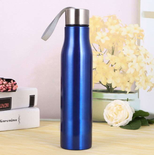 Eco Friendly Reusable Stainless Steel Custom Leakproof and Plastic Free Metal Water Bottles