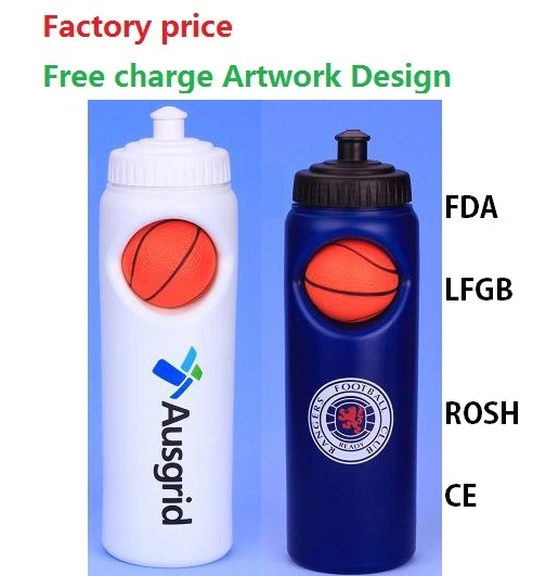 BPA Free Sport Water Bottle with Basketball Inside, Bike Water Bottle, Promotional Water Bottle, Bike Water Bottle