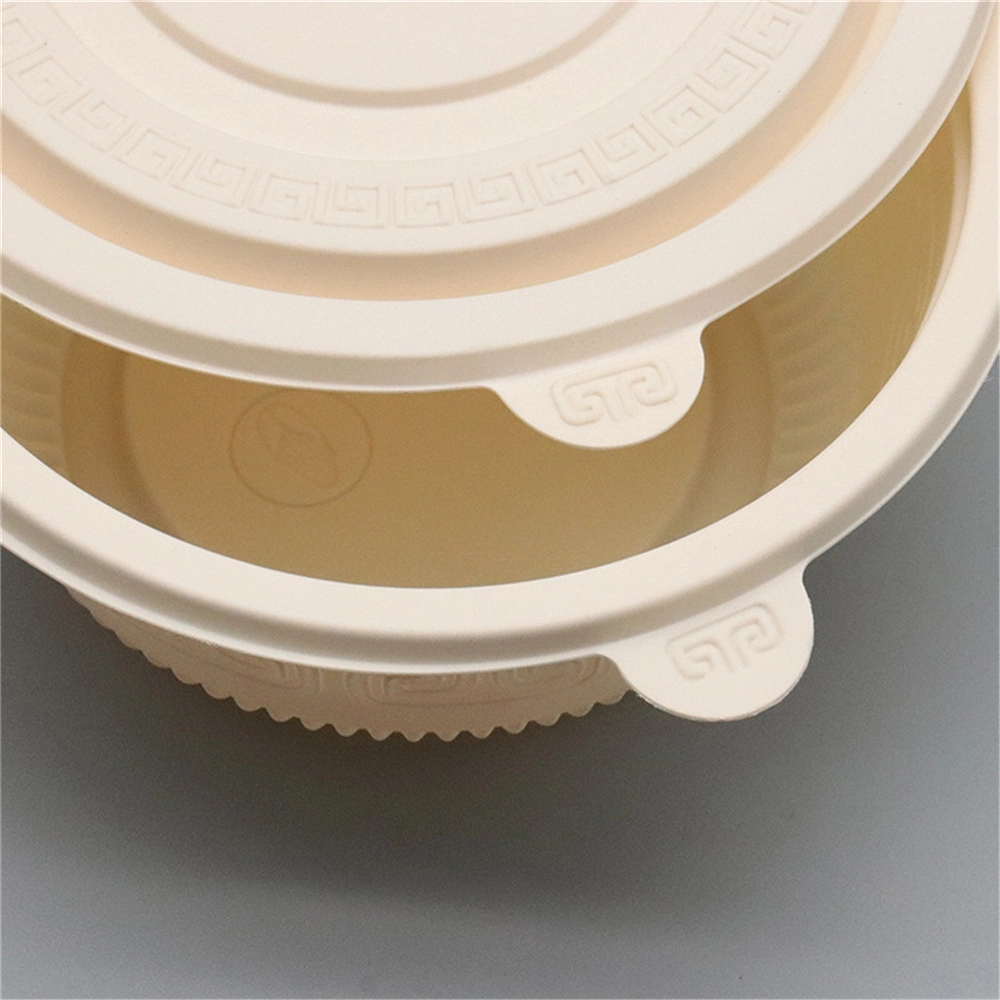 High Quality Take Away Lunch Box Disposable Biodegradable Cornstarch Food Container