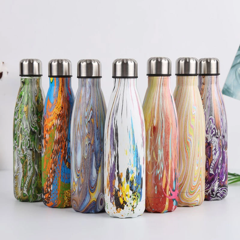 Stainless Steel Glass Bottle Sport Water Bottle Insulated Water Bottle with Customized Logo