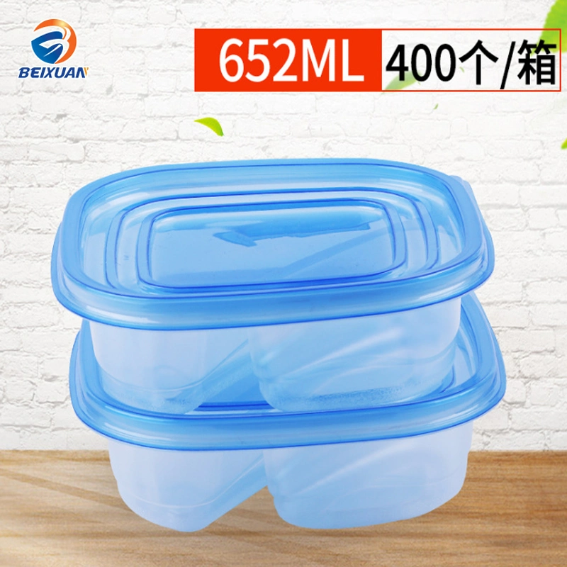 Eco-Friendly Fast Food Lunch PP Plastic Takeout Lunch Box