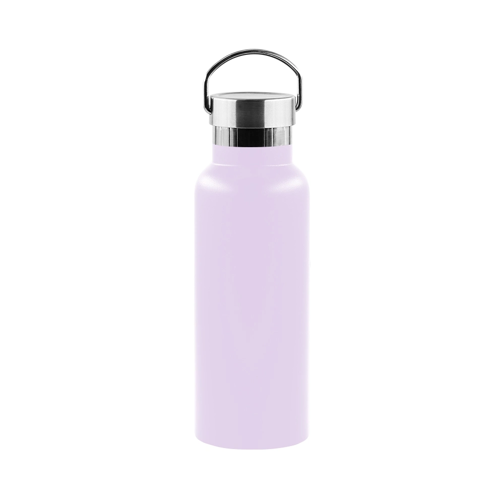 600ml Double Wall Stainless Steel Sports Water Bottle, Vacuum Flask, Water Bottle Custom with Lid