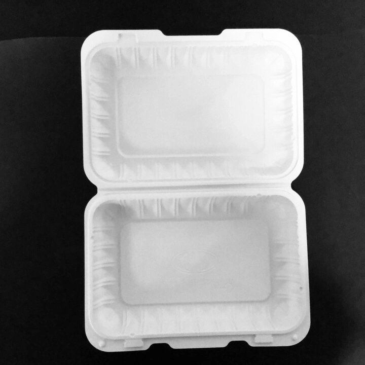 Biodegradable PP Clamshell Food Box/ Disposable PP Lunch Box Bento Box