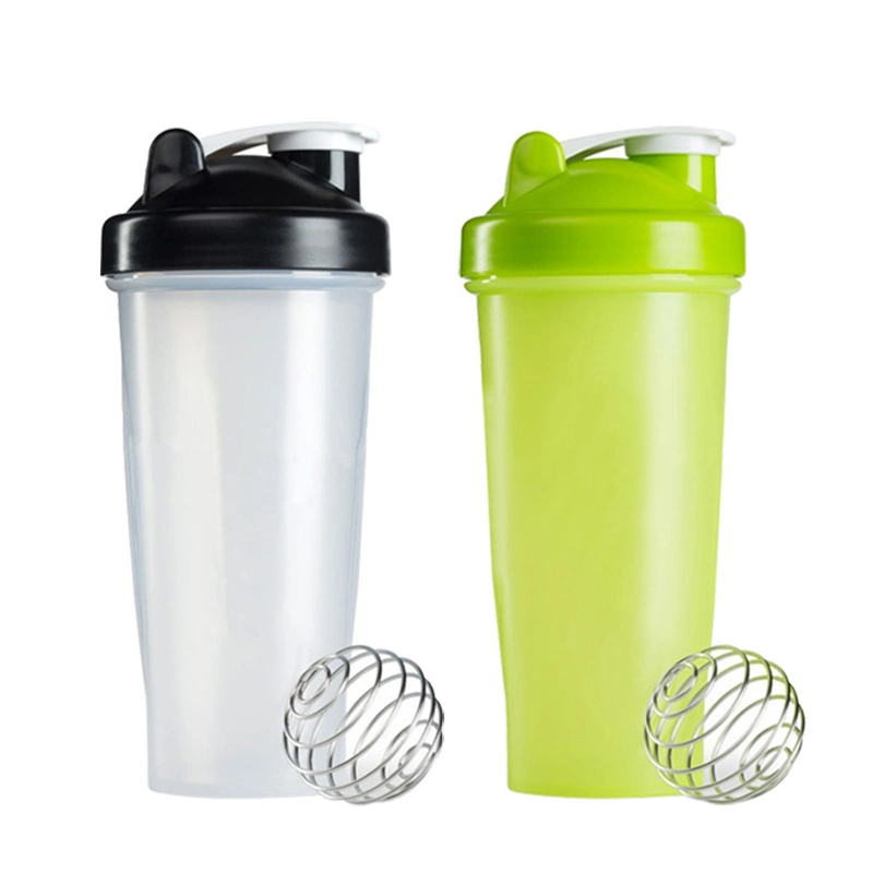 2020 Hot Sell Plastic Protein Powder Shakers Water Bottles 400ml 600ml Gym Sports Plastic Water Bottles with Custom Logo