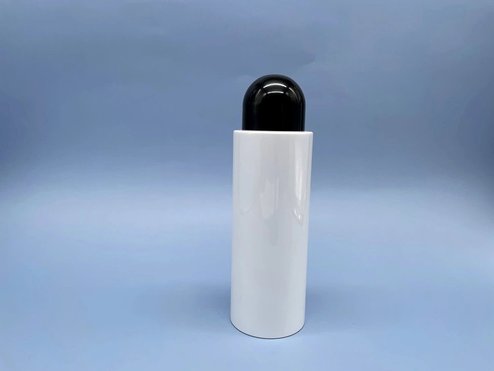 250ml Eco Friendly Recyclable Cosmetic Pet Bottles Clear Plastic Bottle with Flip Top Cap