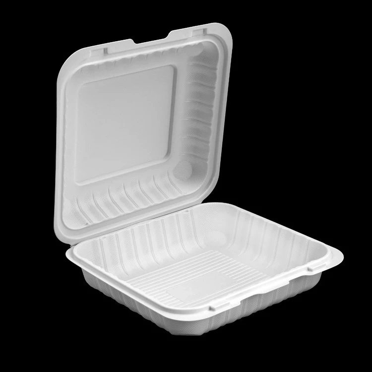 Hot Sell Simple Design FDA Approved Biodegradable Lunch Box /takeaway lunch box