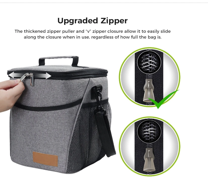 Outdoor High Quality Box Insulated Lunch Picnic Cooler Bag