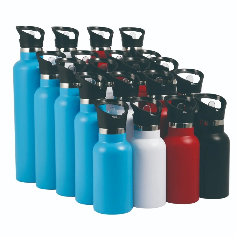Hot Selling 530ml Double Wall 316 Stainless Steel Sport Water Bottle with Lid