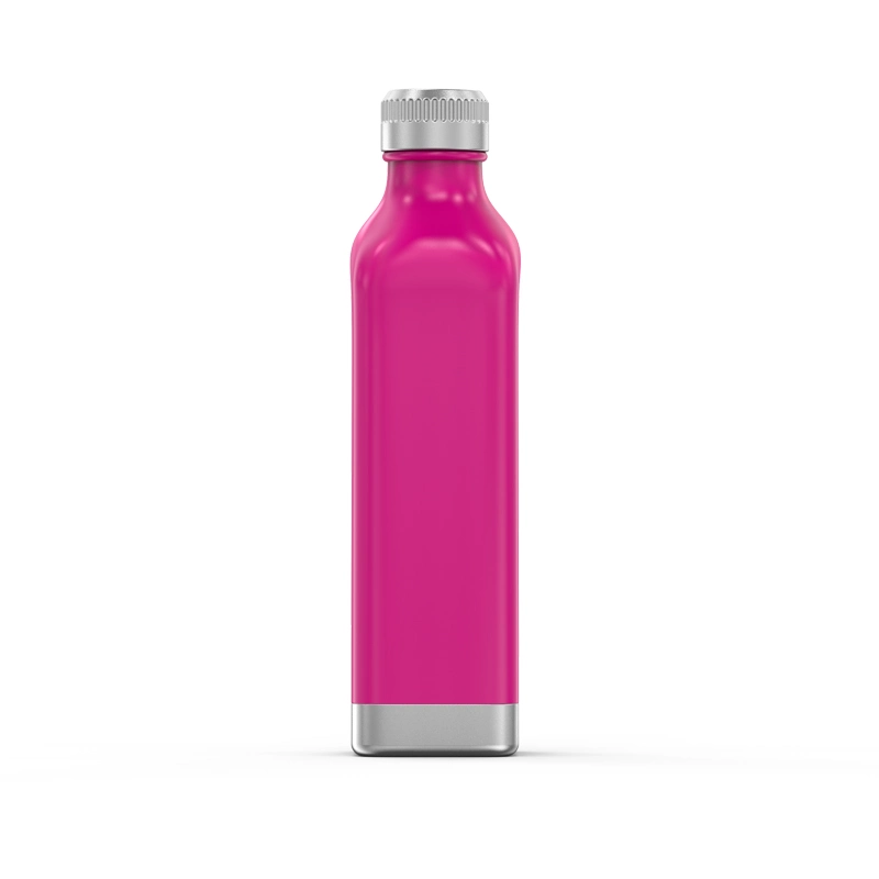 Sports Stainless Steel Square Cola Water Bottle Insulated Vacuum Flasks