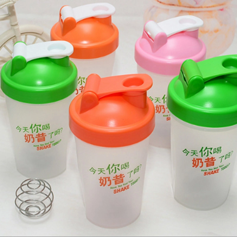 Plastic Water Bottle Portable Sport Shaker BPA Free Drinking Bottle 400ml 600ml 500ml Custom Logo