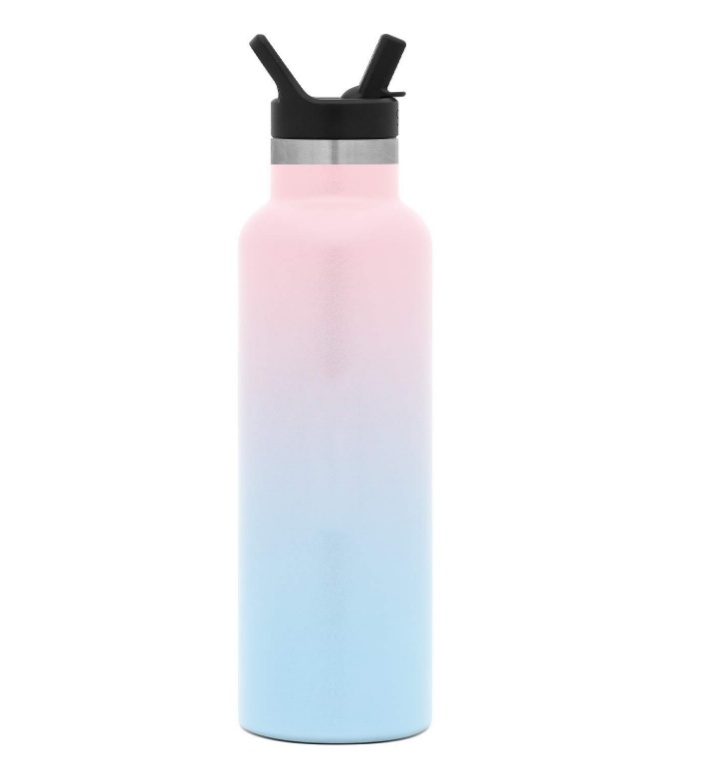 Best Vacuum Insulated Stainless Steel Water Bottle 500ml 25oz/750ml Insulated Water Sports Bottle