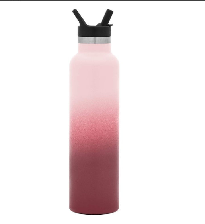 Best Vacuum Insulated Stainless Steel Water Bottle 500ml 25oz/750ml Insulated Water Sports Bottle