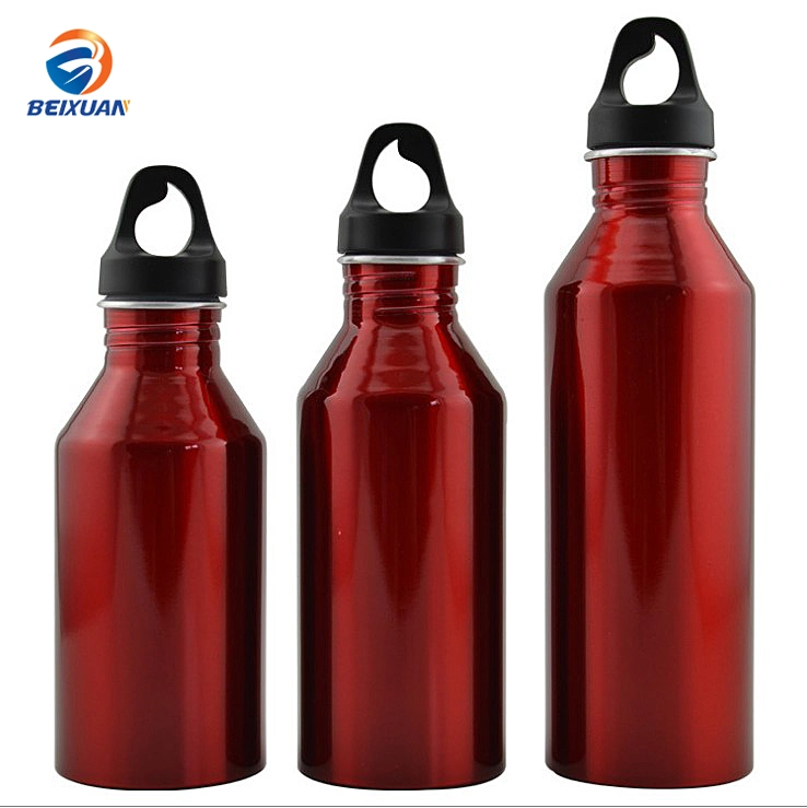 Wholesale 600ml Eco-Friendly Single Wall Stainless Steel Water Bottle Aluminium Sport Water Bottle
