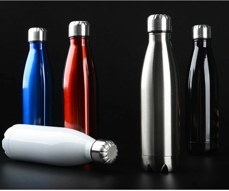500ml Water Bottle Vacuum Insulated Flask Sport Chilly Cup