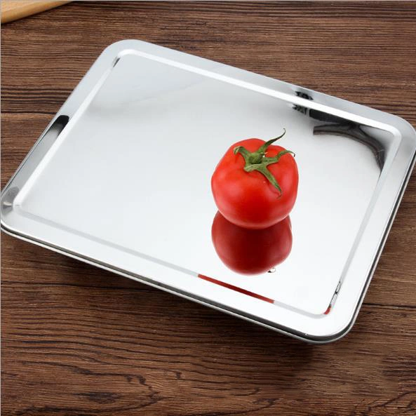 Wholesale Stainless Steel Divided Plate Measuring Trays Great for Camping Kids Lunch Every Day Food Serve