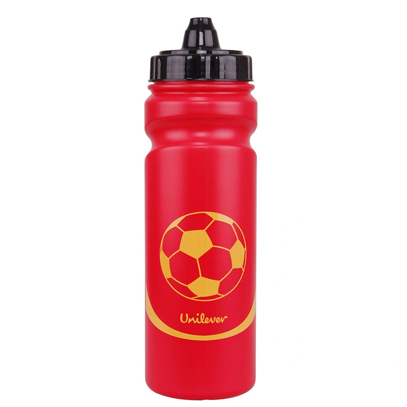 Personalized Printing PE Round Bicycle Drinking Bottle, Sport Plastic Water Bottle, Promotional Gift Outdoor Travel Bottle