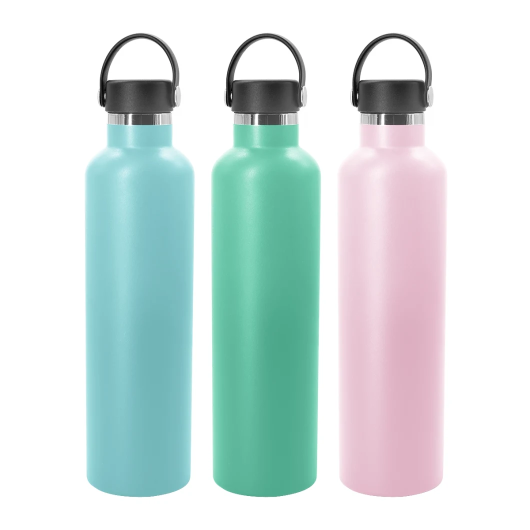 750ml Double Wall Stemless Stainless Steel Wine Bottle, Insulated Red Wine Water Bottle