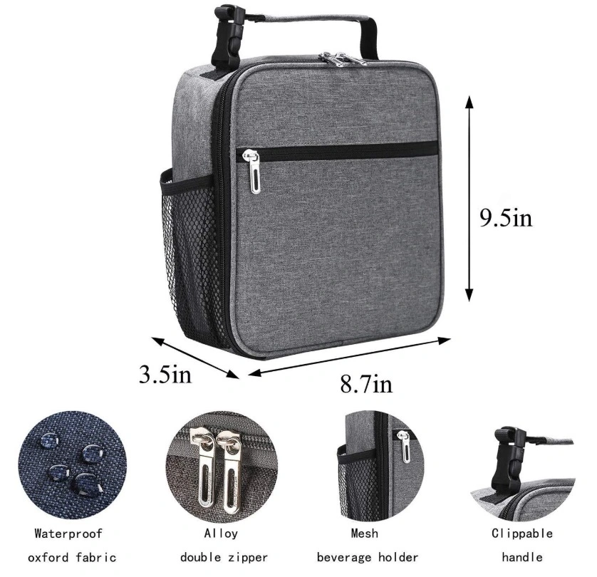 New Fashion Lunch Bag Thermal Food Insulated Bag Casual Cooler Thermo Picnic Bag Thermo Lunch Box