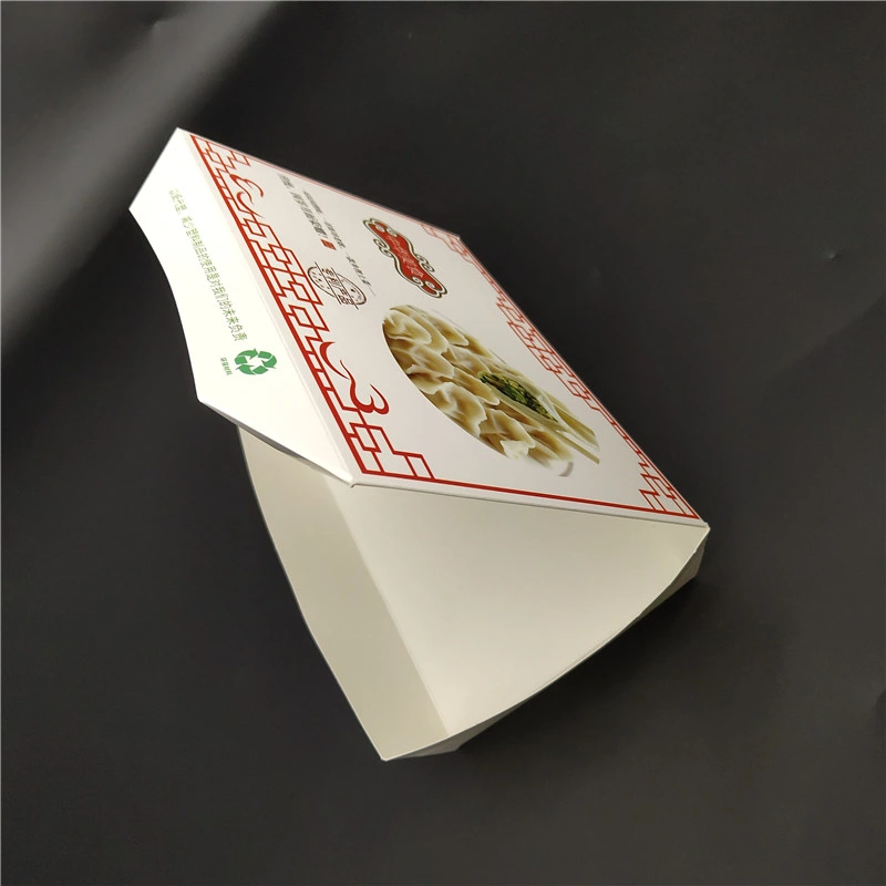 Disposable Paper Rectangular Eco-Friendly Takeaway Box, Paper Lunch Box