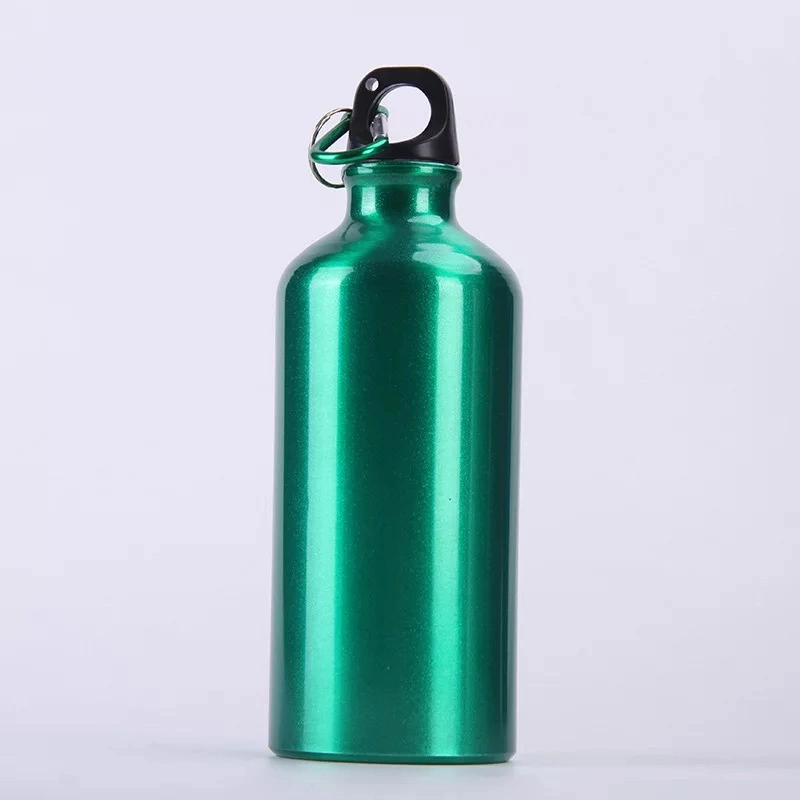 Wholesale Silver Recycled Promotional Metal Drink Sports Bottle Aluminum Water Bottles with Custom Logo