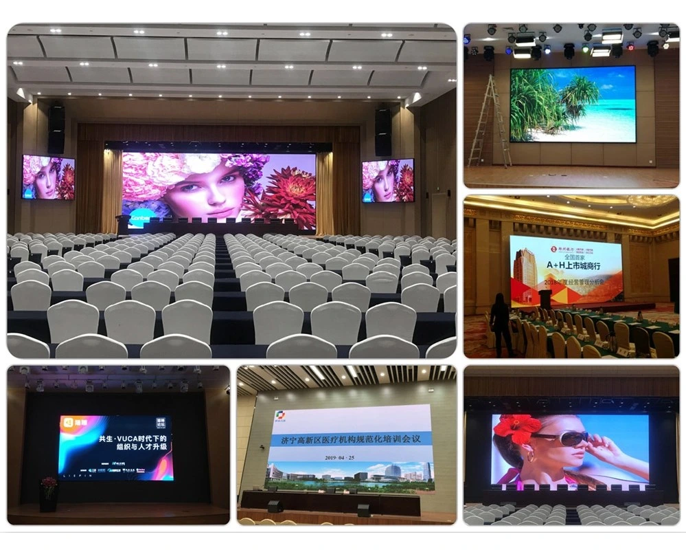 P2.5 Full Color Flexible LED Curtain Display LED Board Display