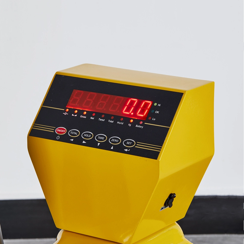 LED LCD Display Steel Pallet Truck Scale