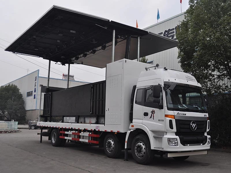 P6 Stage Full Color Video High Definition LED Billboard Truck