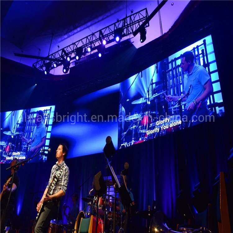 SMD P3.91 Indoor LED Stage Backdrop, LED Stage Display Screen