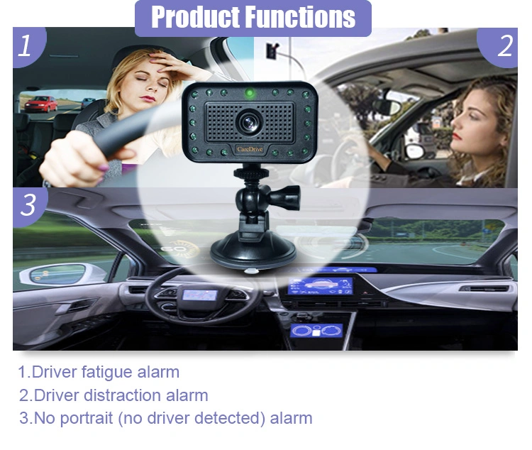 24-Hour Roadside Driving Warning Device Fatigue Driving System Anti Drowsy Alarm for Drivers